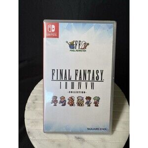 Final Fantasy I-VI Collection Pixel Remaster Nintendo Switch Brand New Sealed